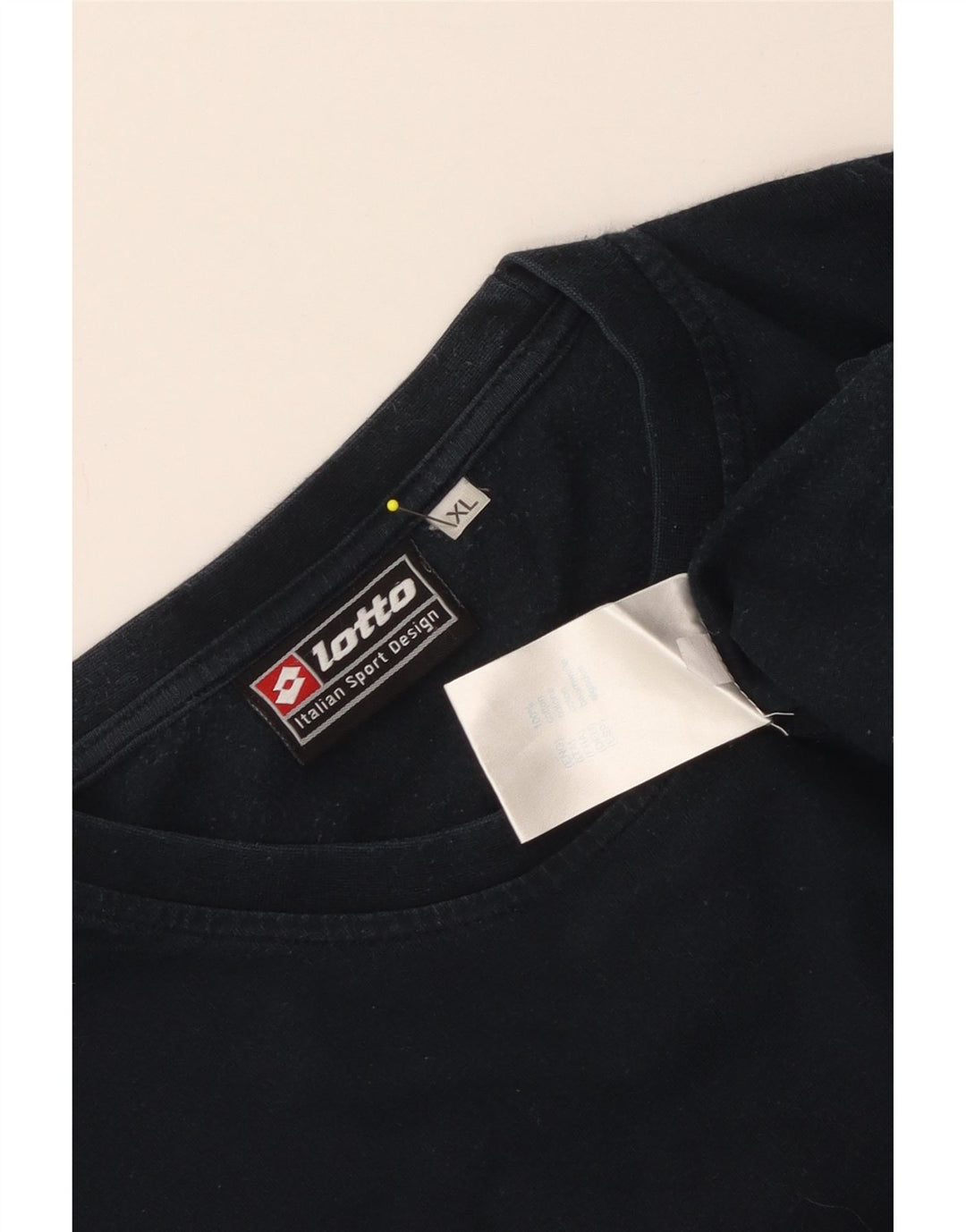 LOTTO Mens Top Long Sleeve XL Navy Blue Cotton