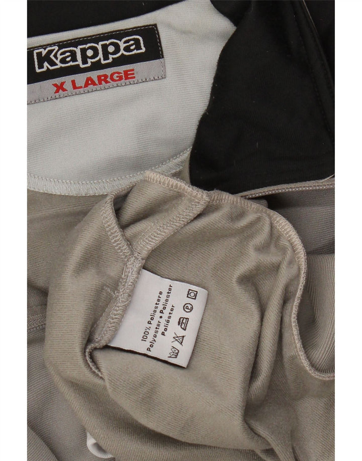 Kappa Træningsdragt til mænd Topjakke XL Grå Colourblock Polyester