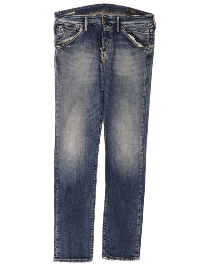 Jack & Jones Herre Slim Jeans W36 L33 Blå
