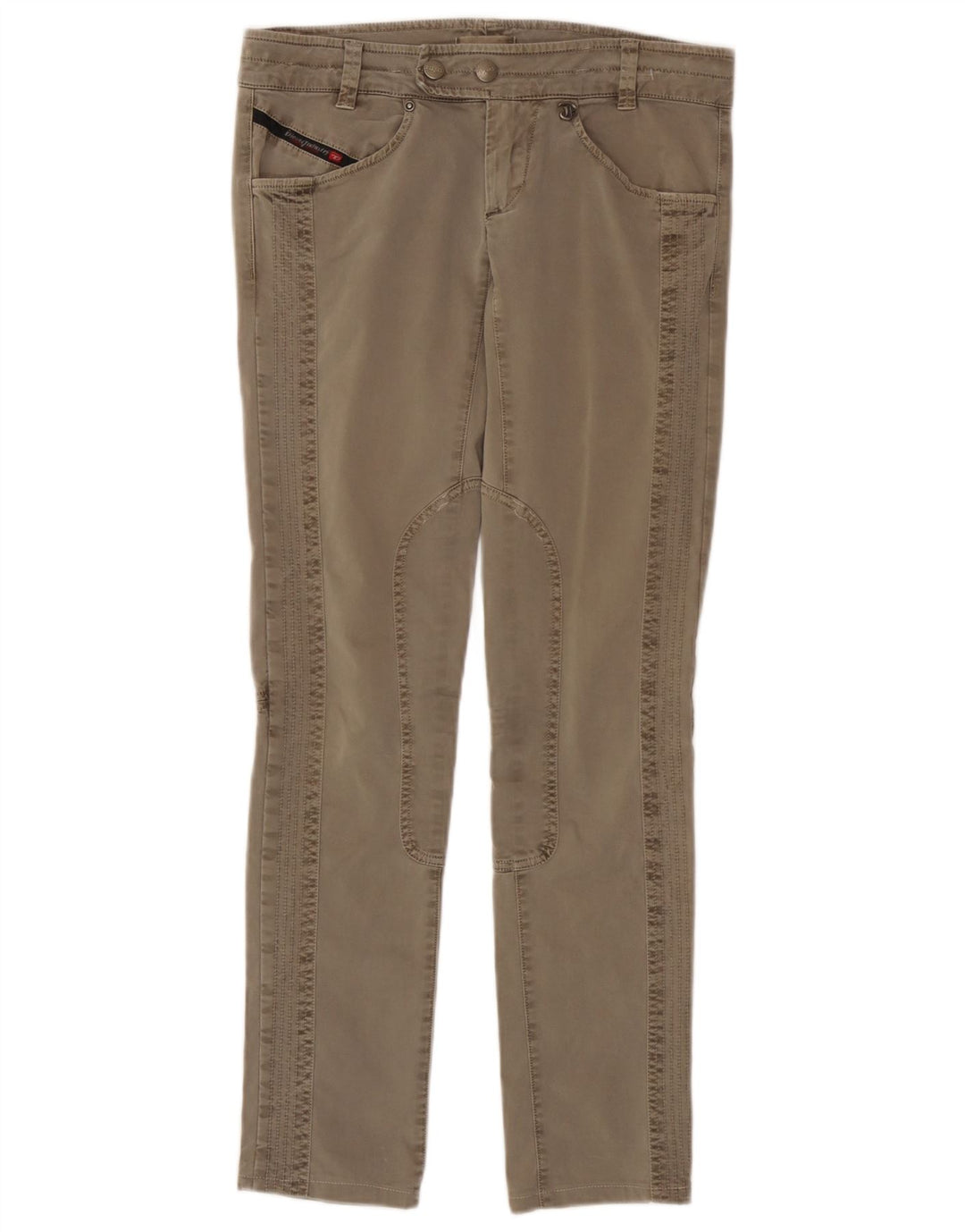 Diesel Womens Slim Casual Trousers W27 L30 Grey