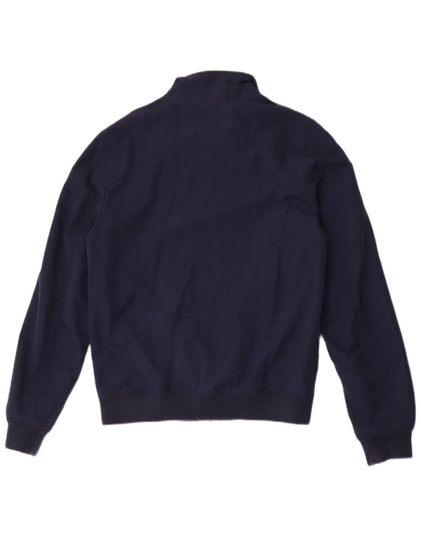 Tommy Hilfiger Mens Bomber Jacket UK 36 Small Navy Blue Polyamide
