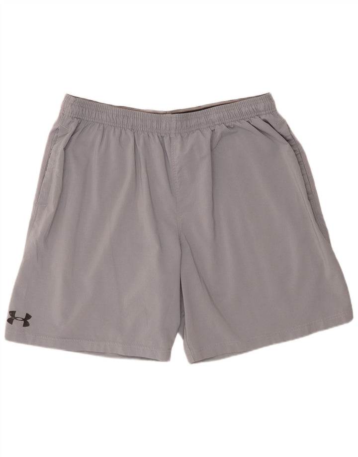 Under Armour Mens Graphic Sport Shorts XL Grey