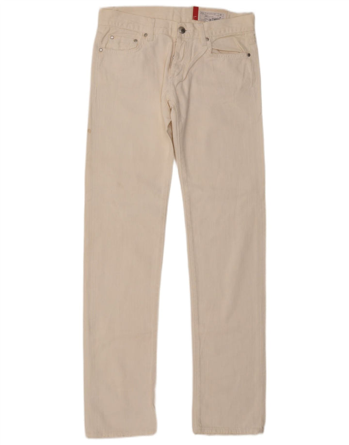 Jeans slim da donna Gap W28 L34 cotone bianco sporco
