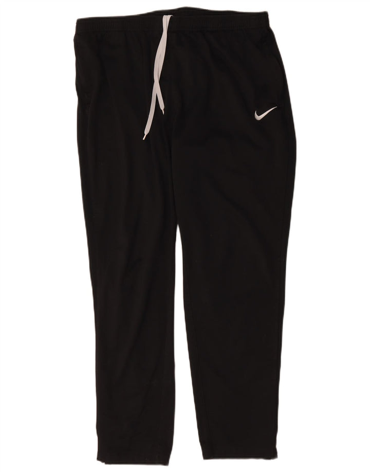Nike Herren-Trainingshose XL, schwarzes Polyester