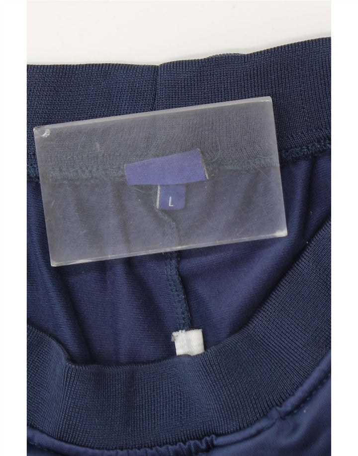 Asics Mens Tracksuit Trousers Large Navy Blue