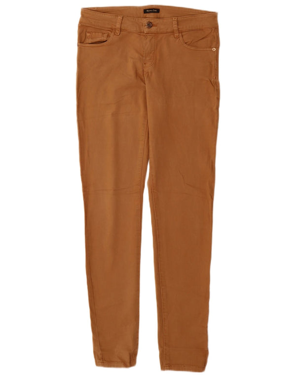 Massimo Dutti Dame Skinny Casual Bukser EU 38 Small W28 L31 Brun