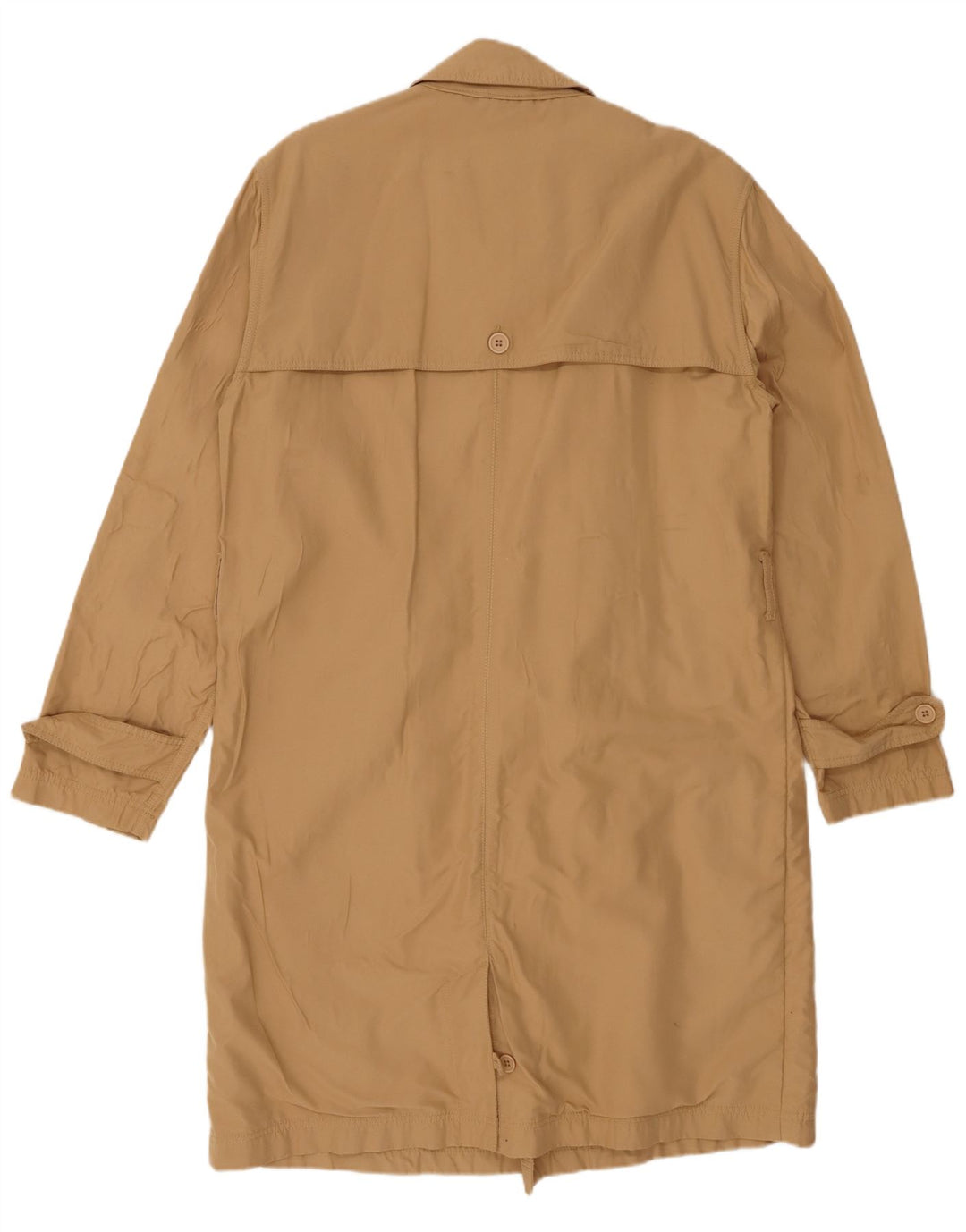 Lyle & Scott Mens Trench Coat UK 42 XL Beige Polyester