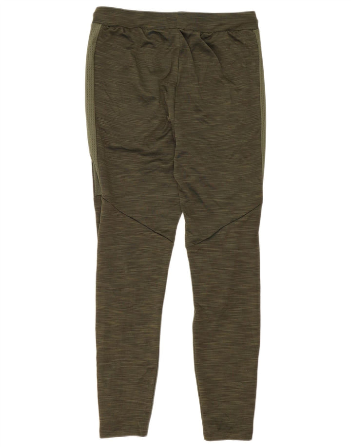 Superdry Mens Tracksuit Trousers Small  Khaki Flecked Polyester