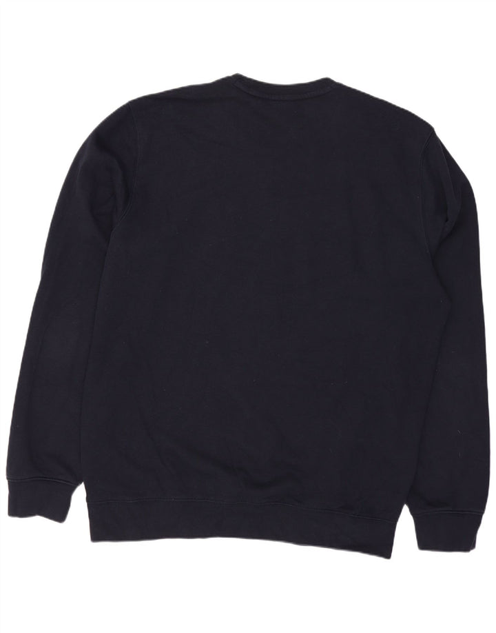 CHAMPION Mens Sweatshirt Jumper Large Navy Blue