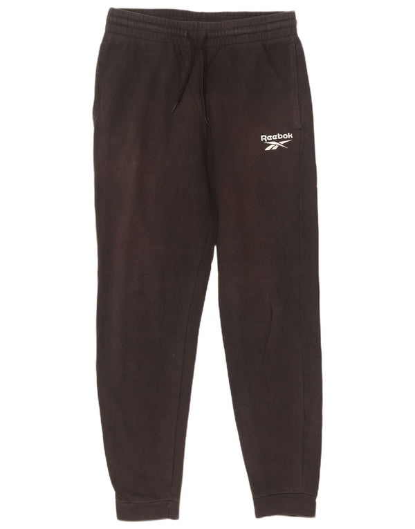 Reebok Pantalon de Survêtement Joggers Small Homme Noir Coton