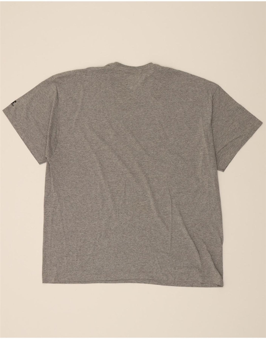 RUSSELL ATHLETIC Mens T-Shirt Top 2XL Grey Polyester Vintage Russell Athletic and Second-Hand Russell Athletic from Messina Hembry 
