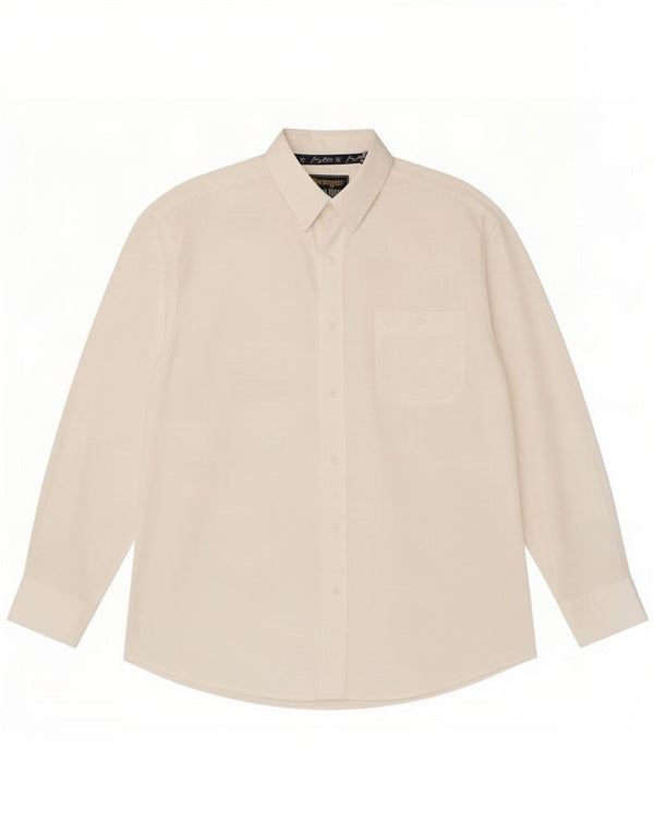 Wrangler Mens Shirt XL White Cotton