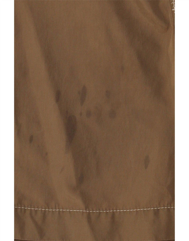 Woolrich Herren-Badeshorts aus mittelbraunem Polyester