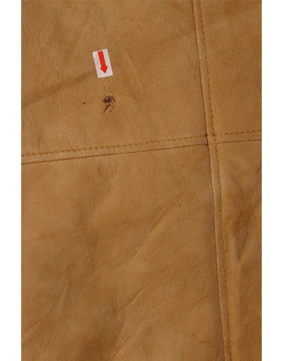 Vintage Womens Sherpa Shearling Coat UK 14 Large Beige