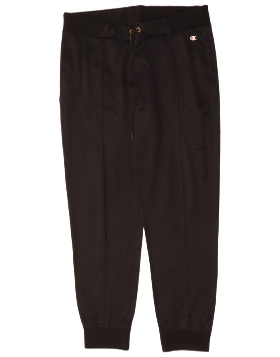 CHAMPION Mens Tracksuit Trousers Joggers 2XL Black Polyester