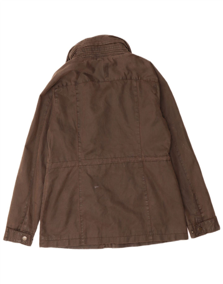 Giacca utility da donna Fat Face UK 10 piccola in cotone marrone