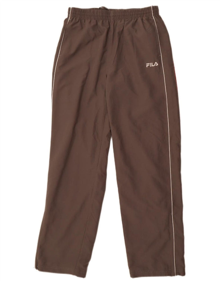 Fila Mens Tracksuit Trousers Medium  Grey Polyester