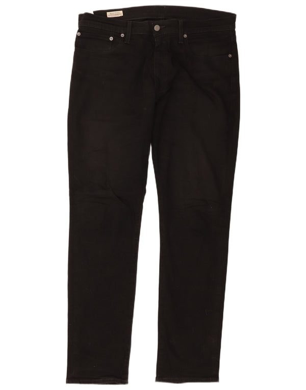 Levi's Mens 511 Slim Jeans W34 L32 Μαύρο βαμβακερό