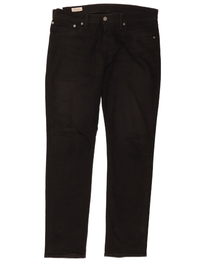 Levi's Mens 511 Slim Jeans W34 L32 Μαύρο βαμβακερό