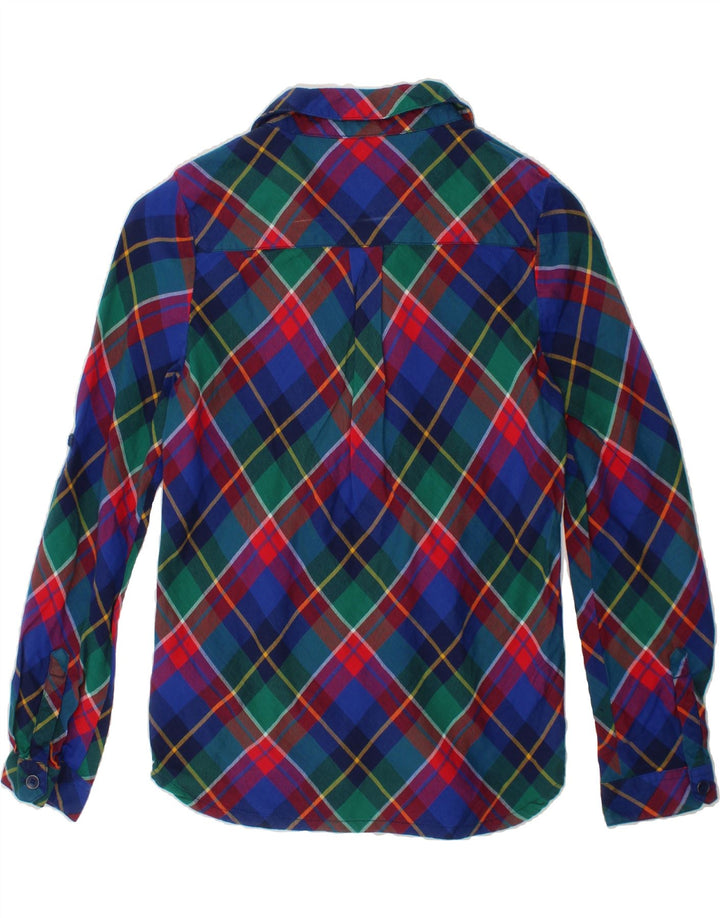 TOMMY HILFIGER Girls Shirt 9-10 Years Medium  Multicoloured Check Cotton Vintage Tommy Hilfiger and Second-Hand Tommy Hilfiger from Messina Hembry 