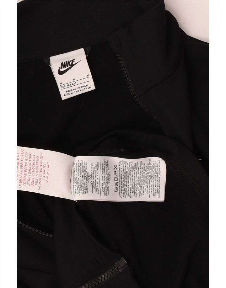 Veste de survêtement Nike garçon graphique 10-11 ans noir moyen polyester