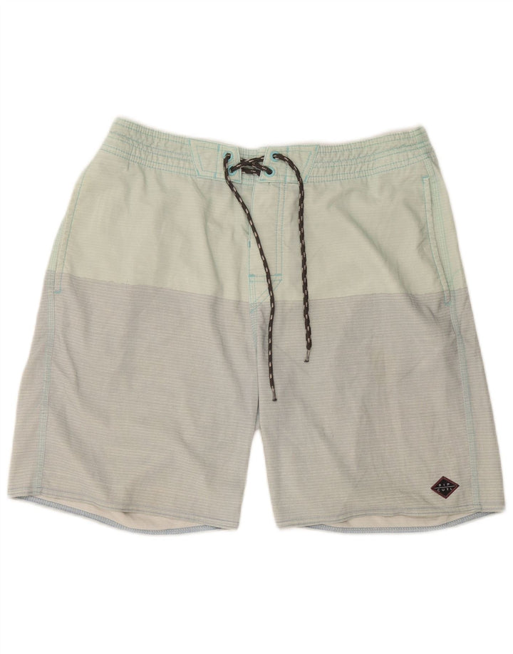 Rip Curl Herren-Badeshorts, Mittelgrün, Farbblock
