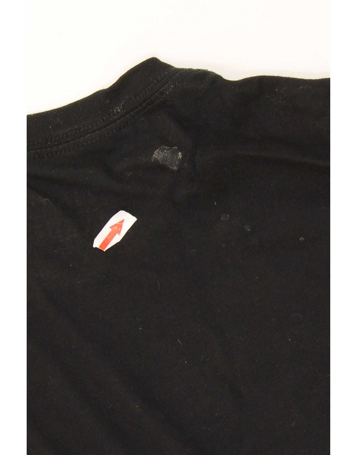 Vans Haut graphique à manches longues pour hommes XL en coton noir