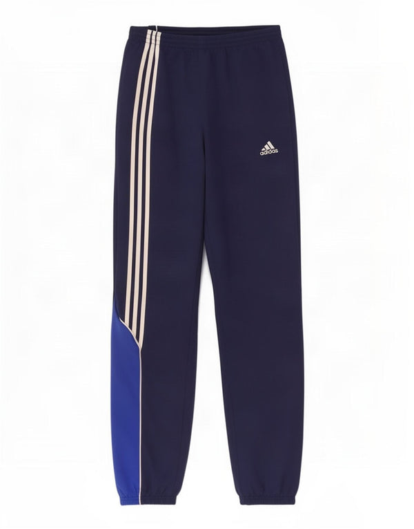 Adidas Boys αθλητική φόρμα παντελόνι Joggers 15-16 ετών XL Navy Blue Colorblock