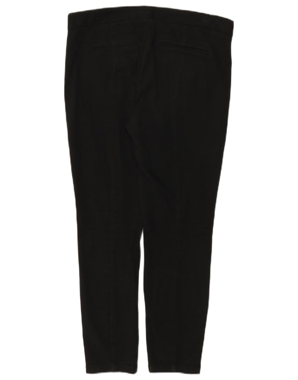 Gap Damen Super Skinny Freizeithose US 10 Large W34 L27 Schwarze Baumwolle