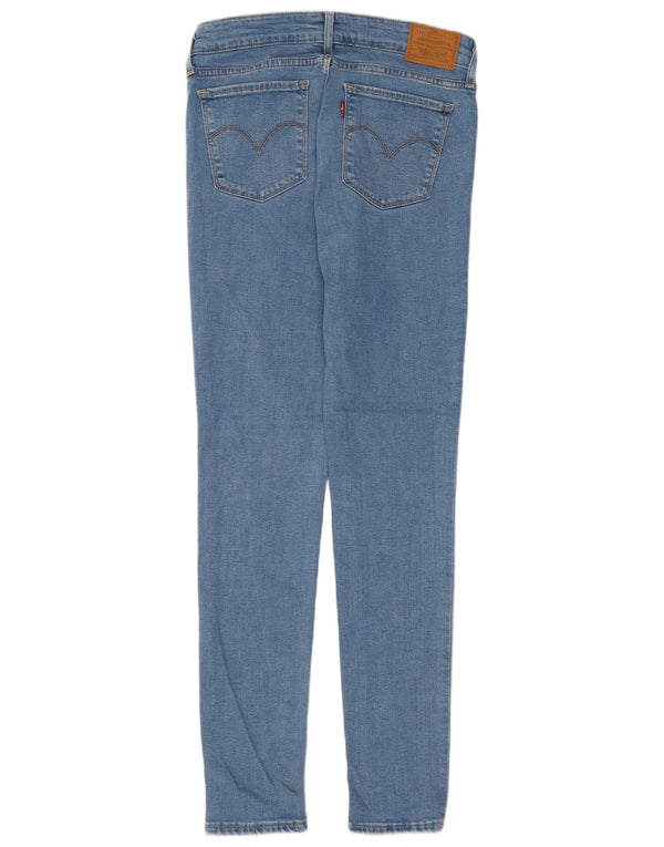 Levi's Womens 711 Skinny Jeans W26 L30 Blue Cotton
