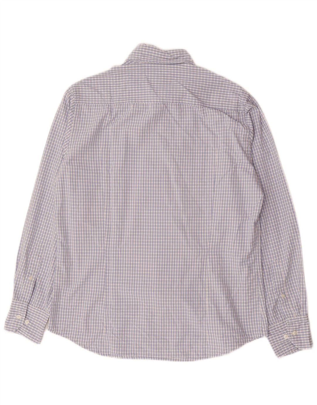 KAPPA Herrenhemd, groß, blau, Gingham-Baumwolle