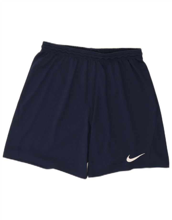Nike Mens Dri Fit Sport Shorts XL  Navy Blue Polyester