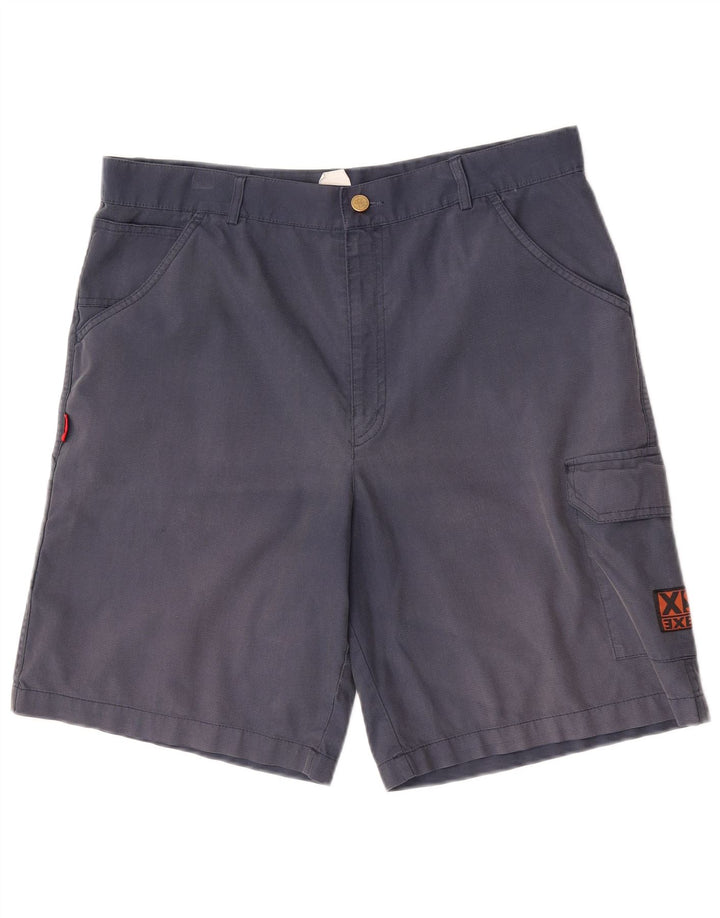 Pantaloncini cargo da uomo XS Exes IT 48 medi W38 blu navy