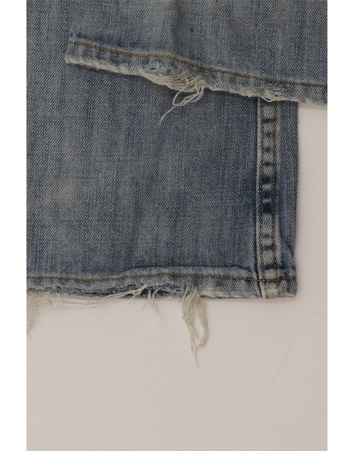 Lee Womens Denver Bootcut Jeans W32 L32 Blue Cotton