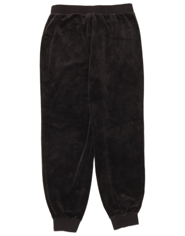Juicy Couture Pantalon de survêtement graphique pour femme UK 14 Noir moyen