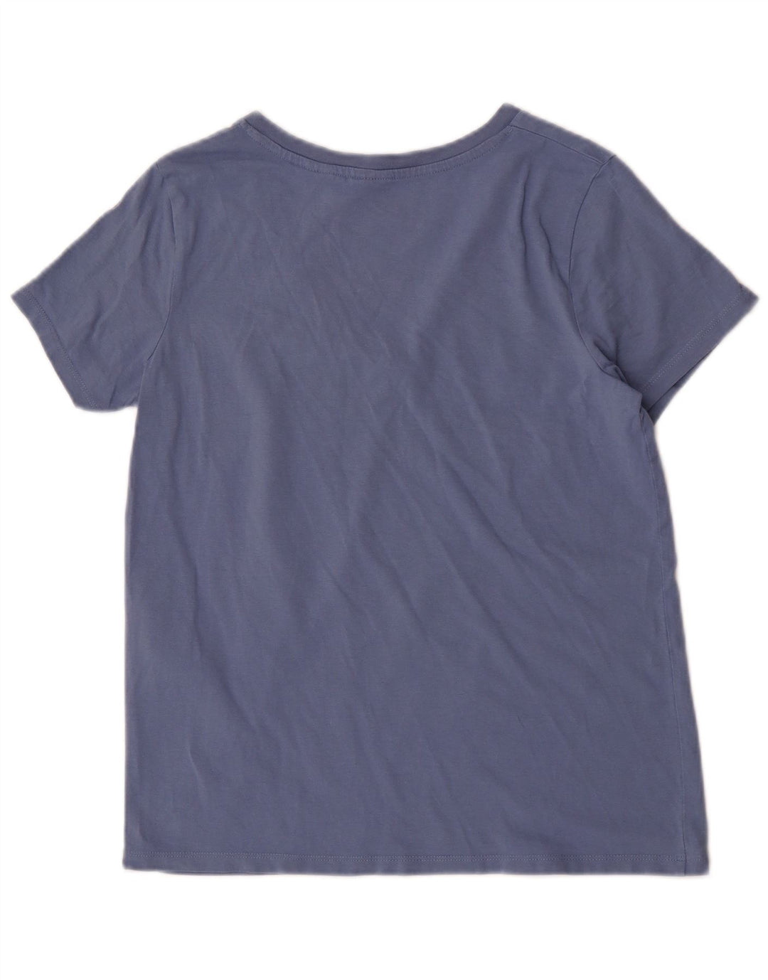 Levi's Womens T-Shirt Top UK 12 Medium Blue Cotton