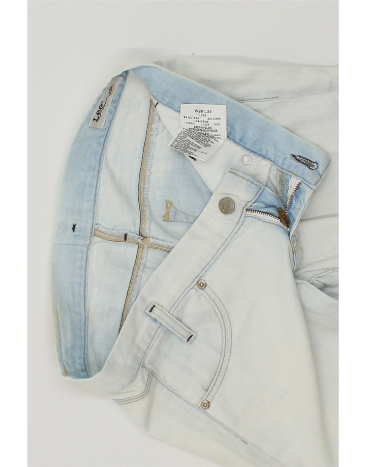 LEE Womens Lynn Slim Jeans W26 L33 Blue Cotton Vintage Lee and Second-Hand Lee from Messina Hembry 