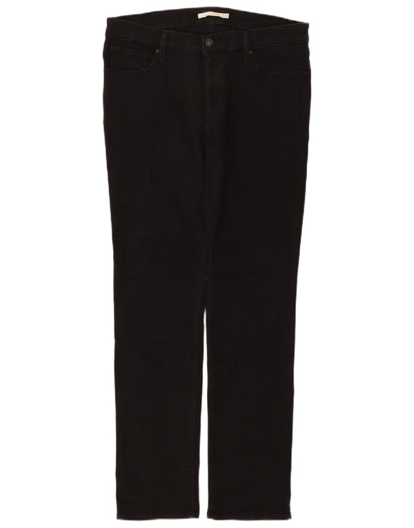 Levi's Donna 312 Shaping Slim Jeans W32 L32 Cotone Nero