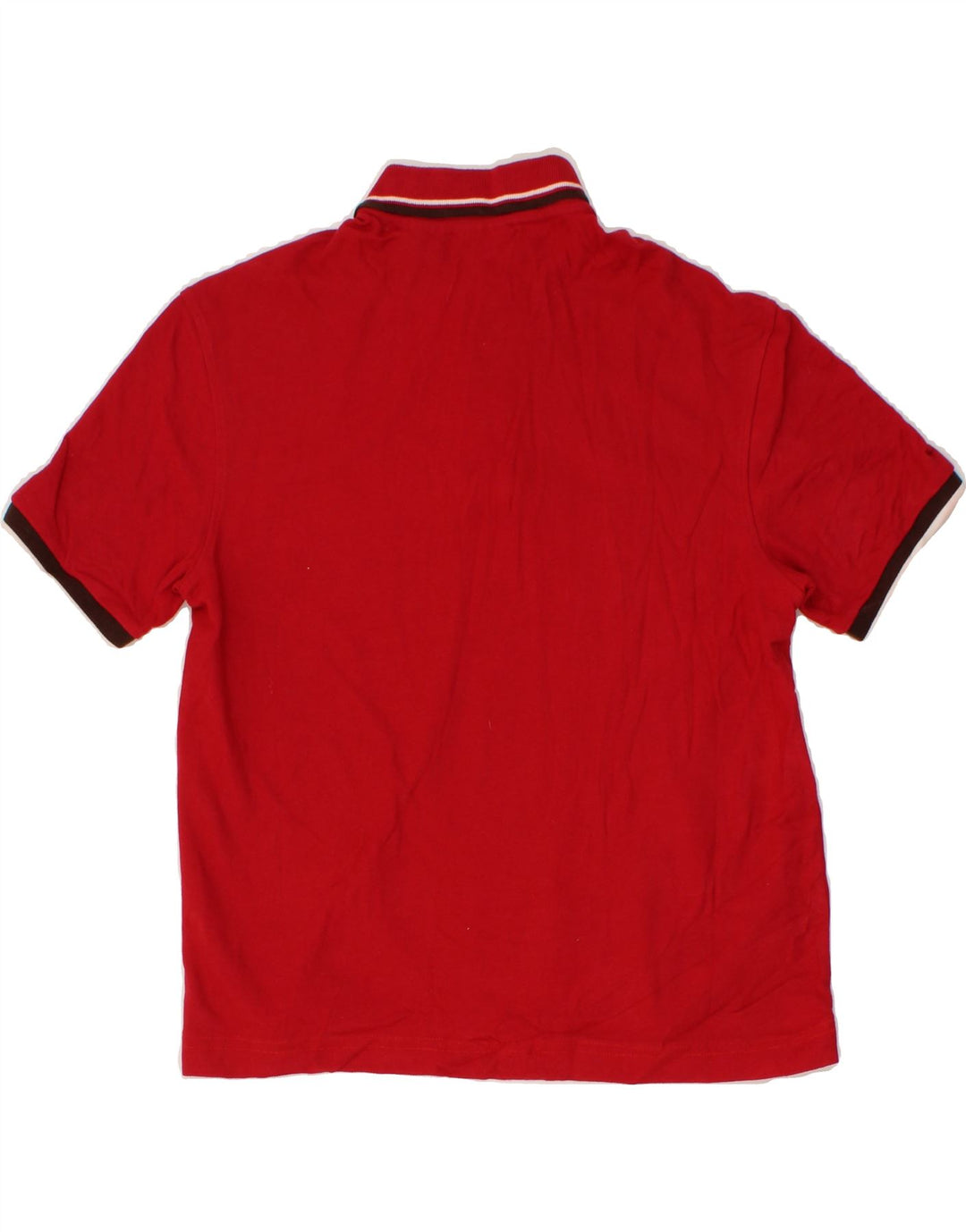 FILA Mens Polo Shirt Small Red Vintage Fila and Second-Hand Fila from Messina Hembry 