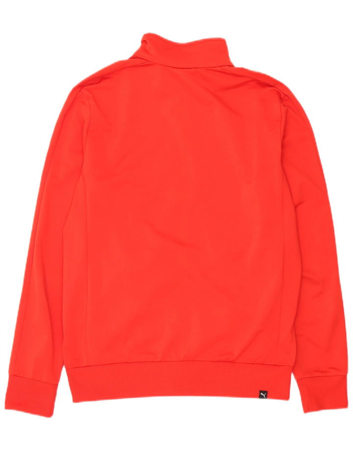 Giacca da ginnastica da uomo Puma Small rossa in poliestere