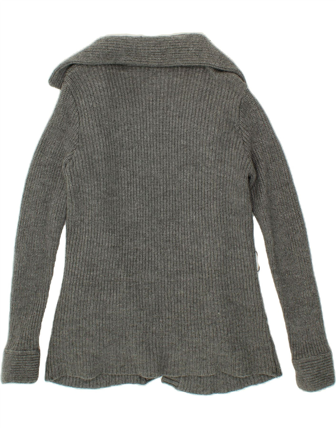 PAUL & SHARK Womens Open Cardigan Sweater UK 12 Medium Grey Vintage Paul & Shark and Second-Hand Paul & Shark from Messina Hembry 