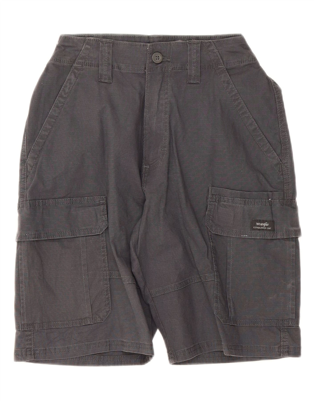 WRANGLER Boys Cargo Shorts 9-10 Years W24  Grey Vintage Wrangler and Second-Hand Wrangler from Messina Hembry 