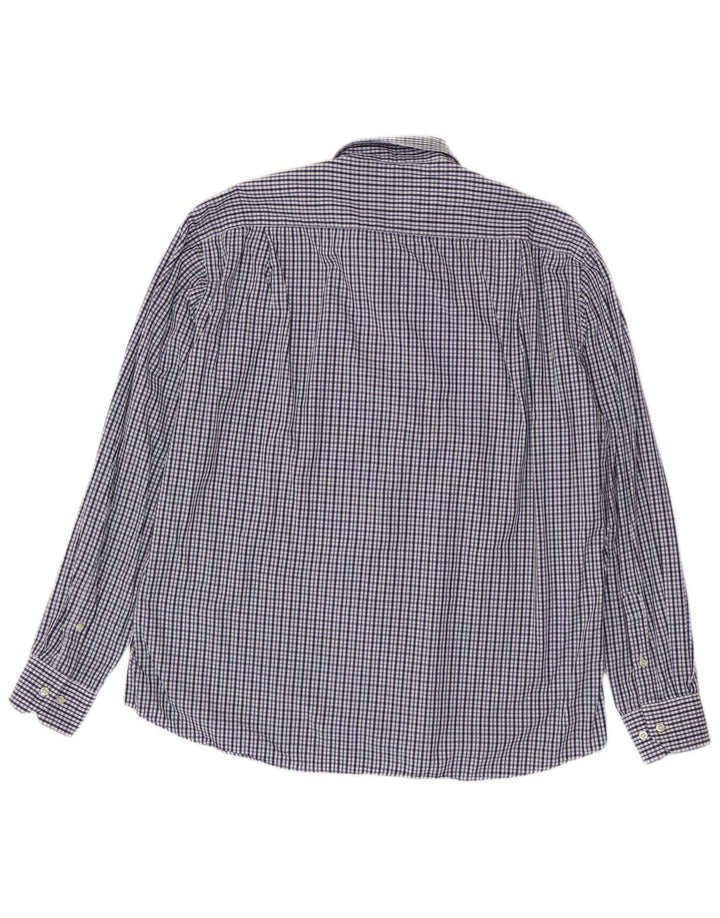 Lotto Herreskjorte str. 45/46 2XL Blå Gingham