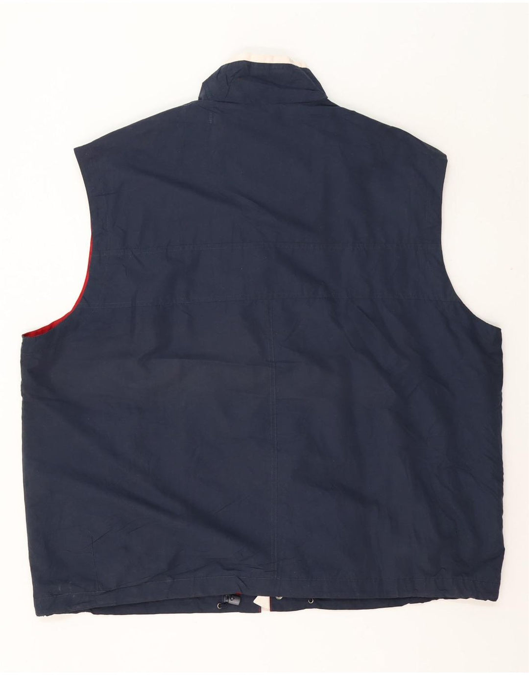Wampum Mens Gilet UK 48 5XL Navy Blue Polyester