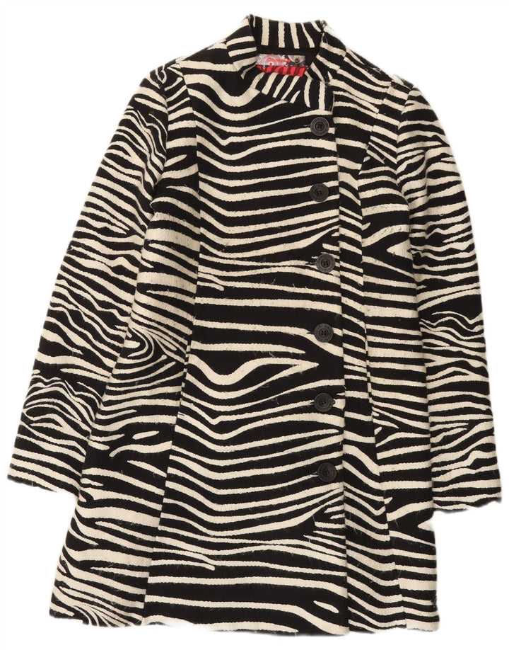 Soprabito da donna Desigual EU 42 grande stampa animalier nera