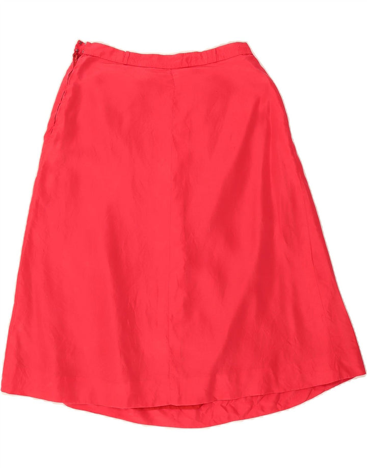 VINTAGE Womens A-Line Skirt W30 Medium  Red Vintage Vintage and Second-Hand Vintage from Messina Hembry 
