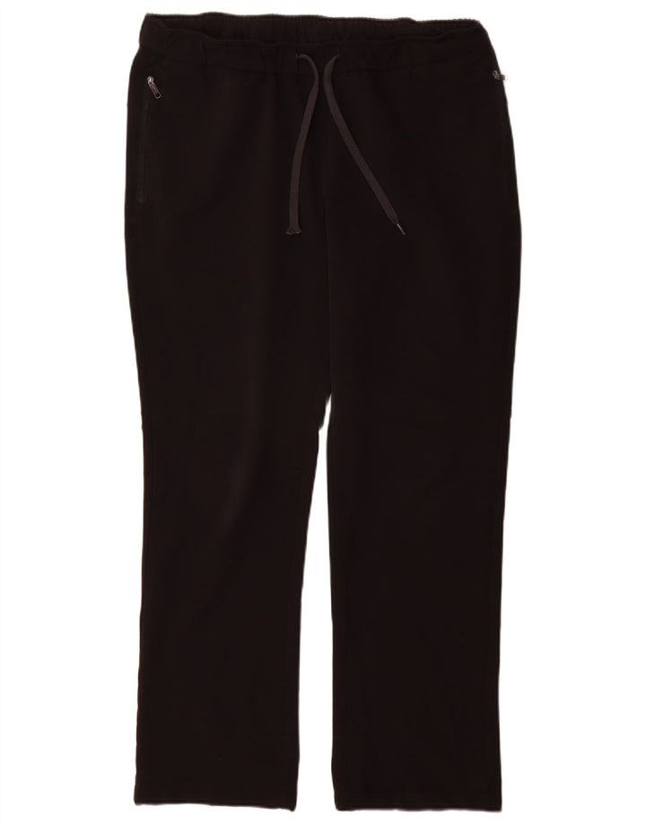 Rohan Womens Tracksuit Trousers UK 14 Large Black Polyester