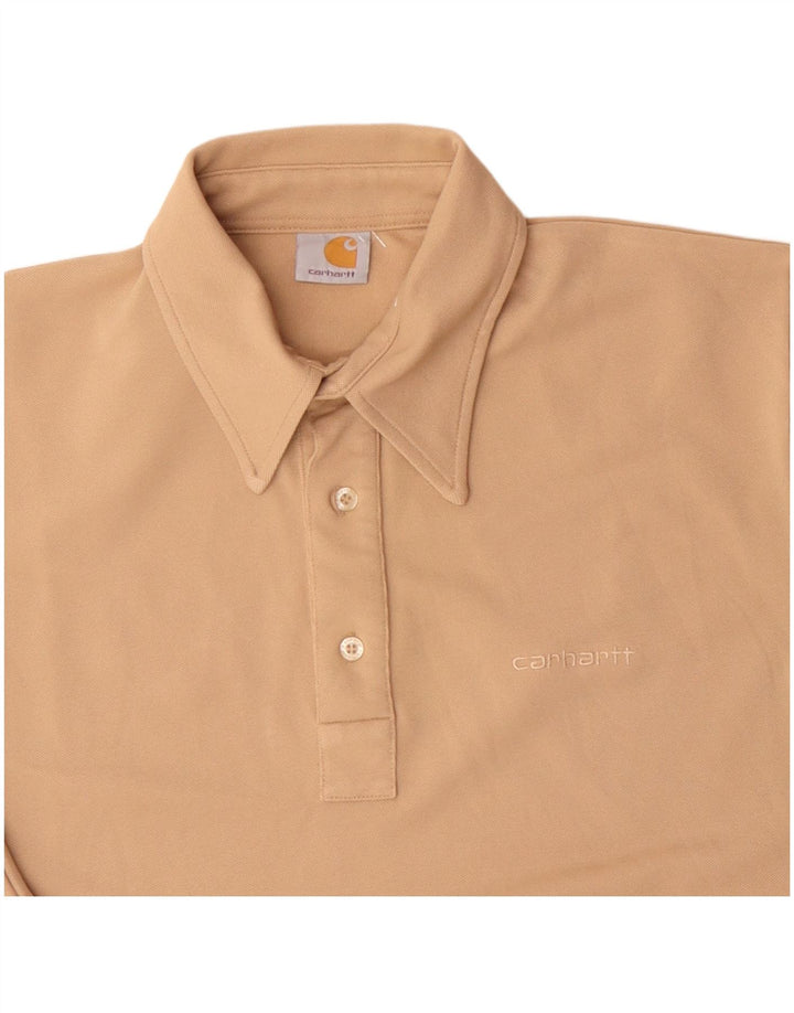 Polo Carhartt da uomo beige medio
