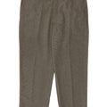 FARAH Womens Straight Chino Trousers W40 L29 Green Check Polyester