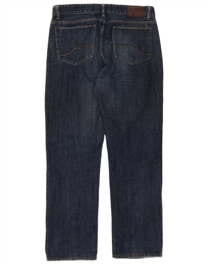 Fat Face Mens Straight Jeans W34 L30 Blue Cotton